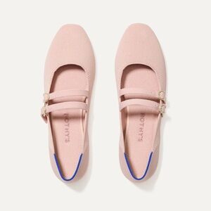 NWOT Rothy's The Double Buckle Mary Jane in Ballerina Pink